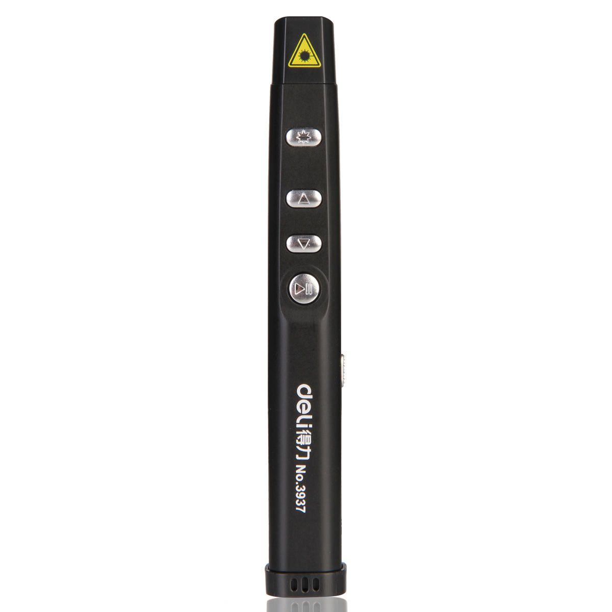 

Deli 3937 Wireless Presenter Red Laser Flip Pen PPT Laser Page Pen Clicker Presentation Pen USB Remote Control Surport P