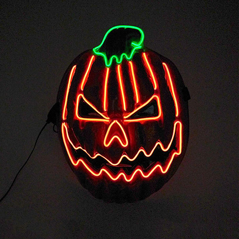 Halloween Mask Cosplay Masks LED Luminous Punpkin Masks For Halloween Party
