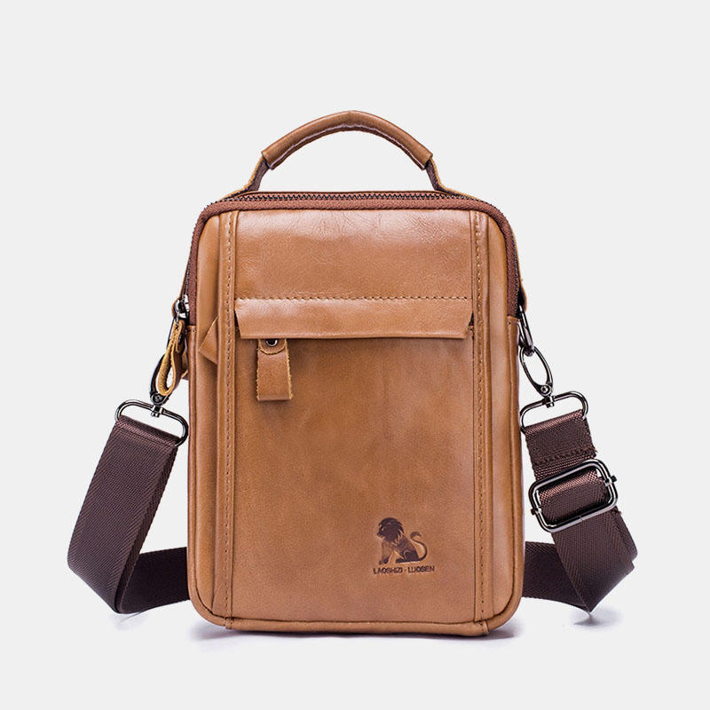 Men Fashion Crossbody Multifunctional Shoulder Bag Handbag