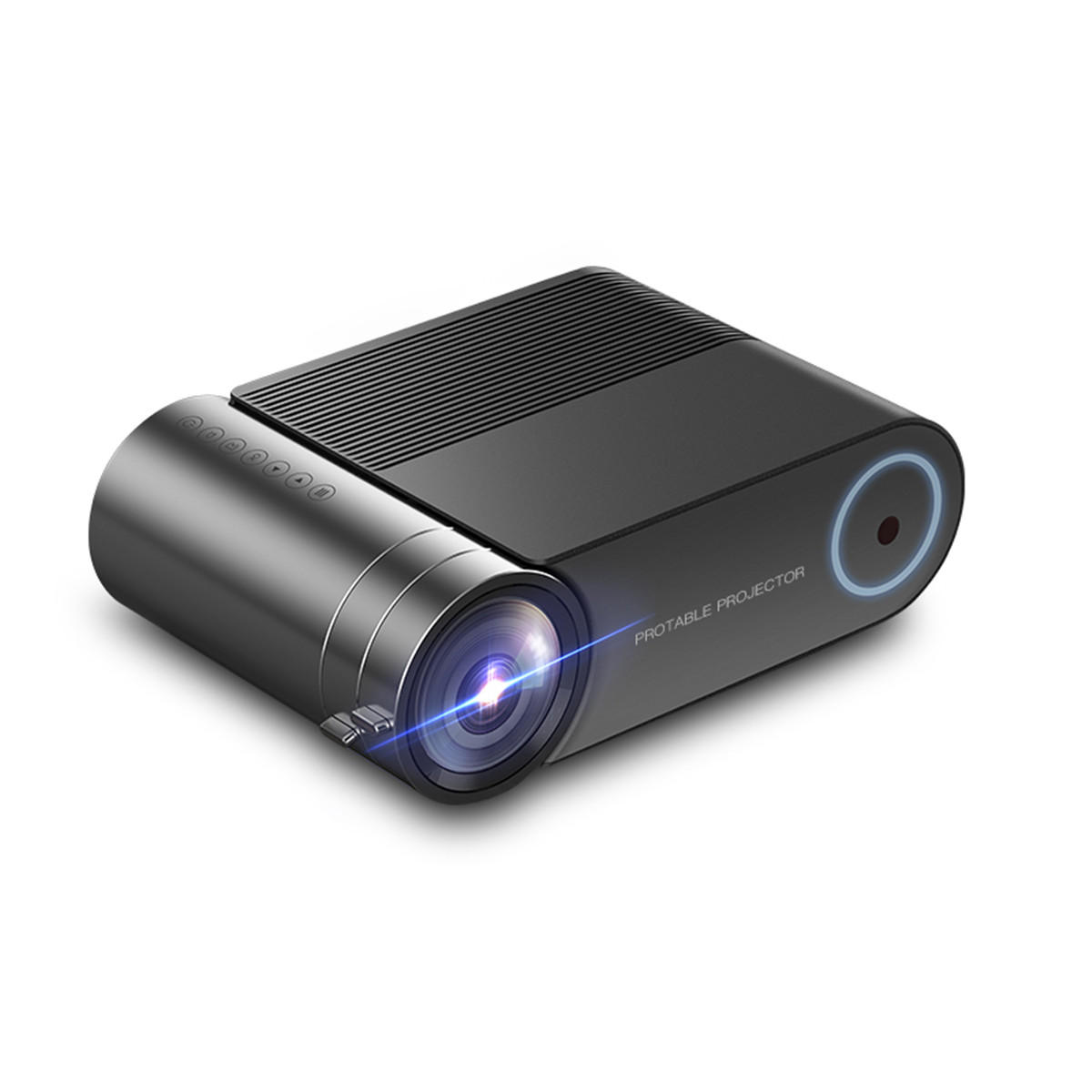 Portable Video Projector, Mini Projector Full HD 1080P 200 Display Supported; Outdoor Movie Projecto