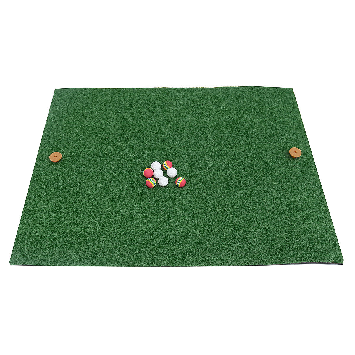 Indoor Golf Practice Grass Mat Residenti?le training Turfmat raken met bal en tee