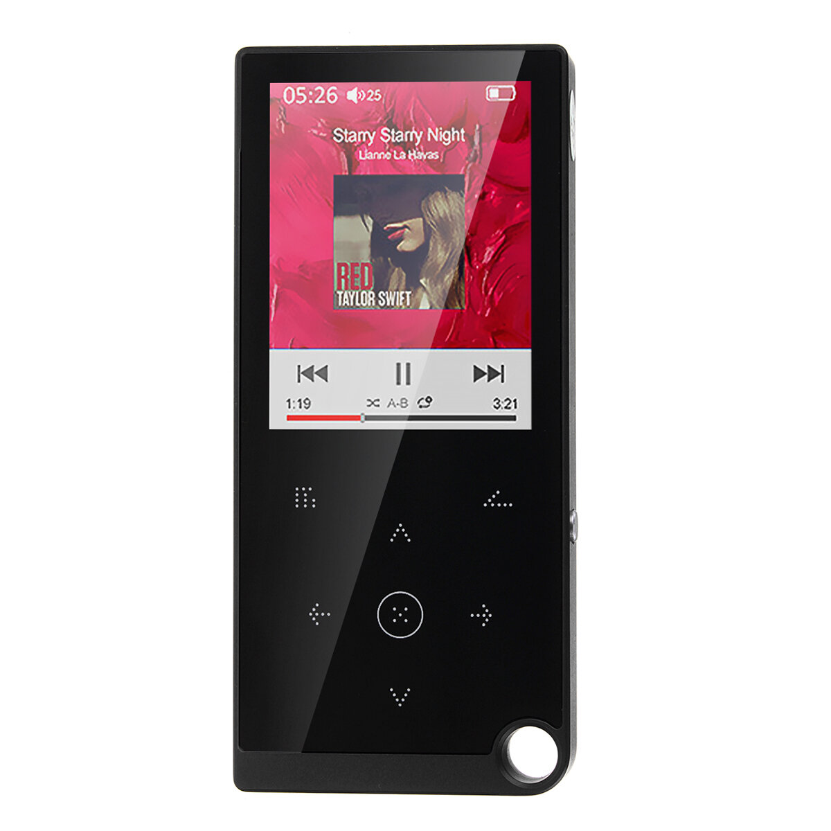 16GB 2.4 inch bluetooth MP3 Player Built-in Speaker Music Player HD Recording Ebook FM Radio