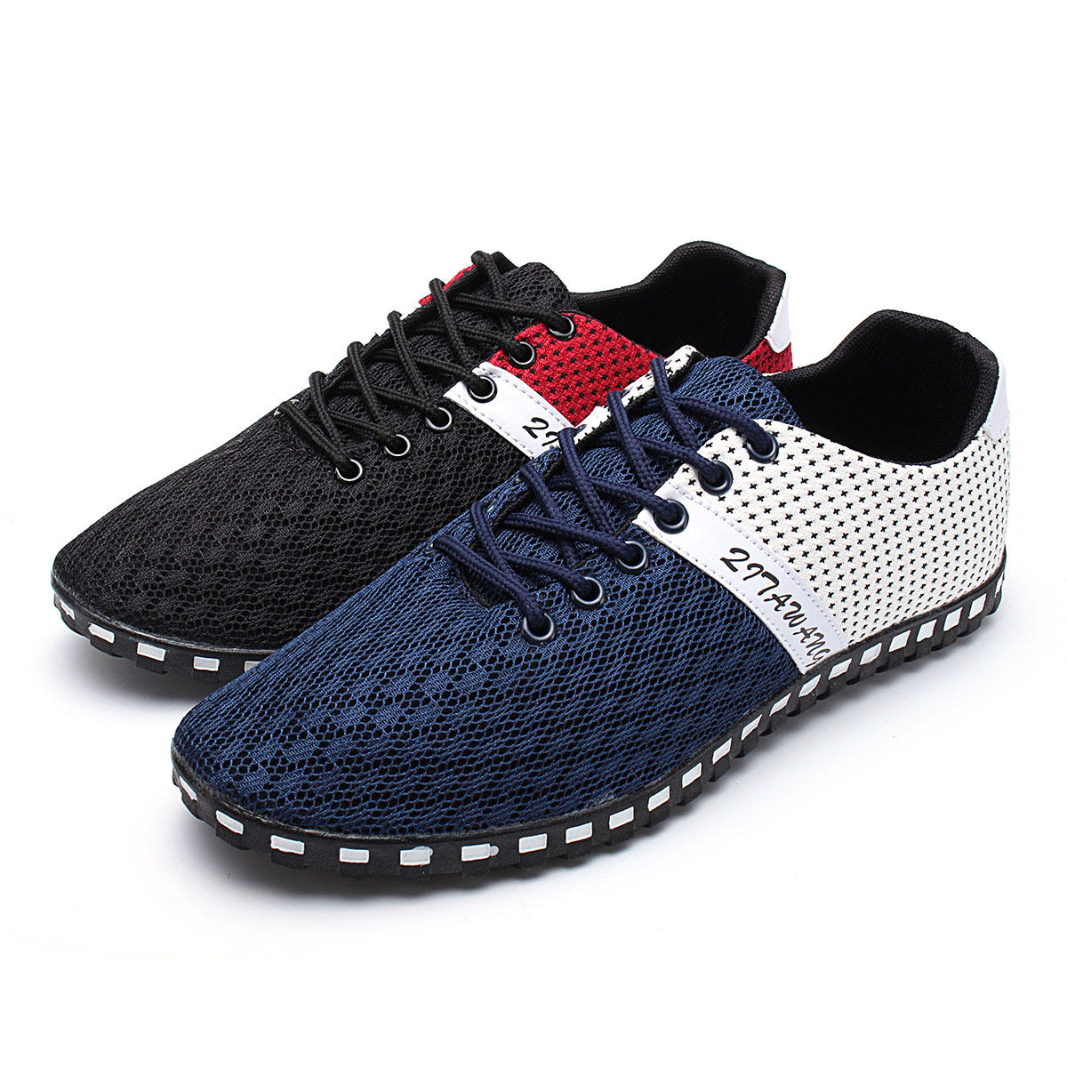 Men's Casual Sports Shoes Running Sneakers Breathable Ultralight Fitness Shoes Soft Wearable