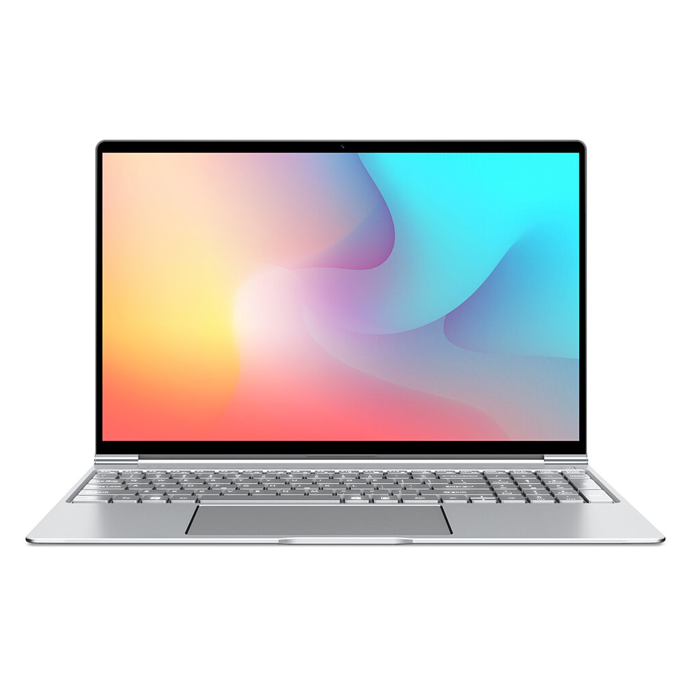 Teclast F15 Laptop 15.Intel N4100 8GB 256GB SSD 7mm Thickness 91% Full View Display Backlit Notebook - Silver