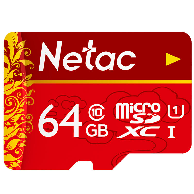 Netac P500 UHS-1 80MB / s TF-geheugenkaart 32GB 64GB 128GB