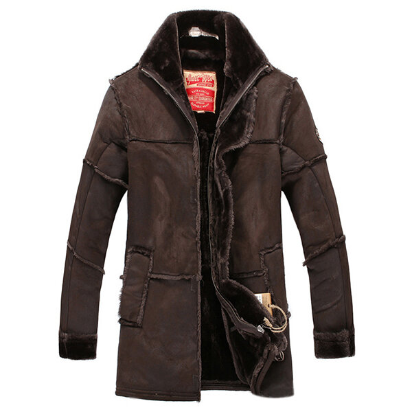 Boomber sherpa chamois leather jacket Sale - Banggood.com sold out ...