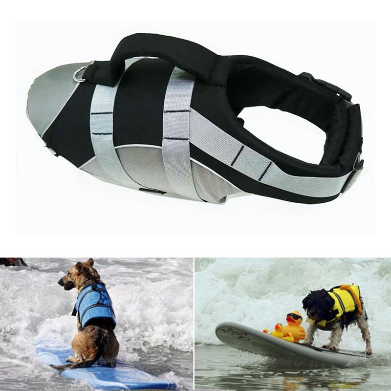 ZANLURE X43 Hondenzwemvest 3mm Reflecterende Hond Float Vest Veiligheid Zwemmen Training Tactische V