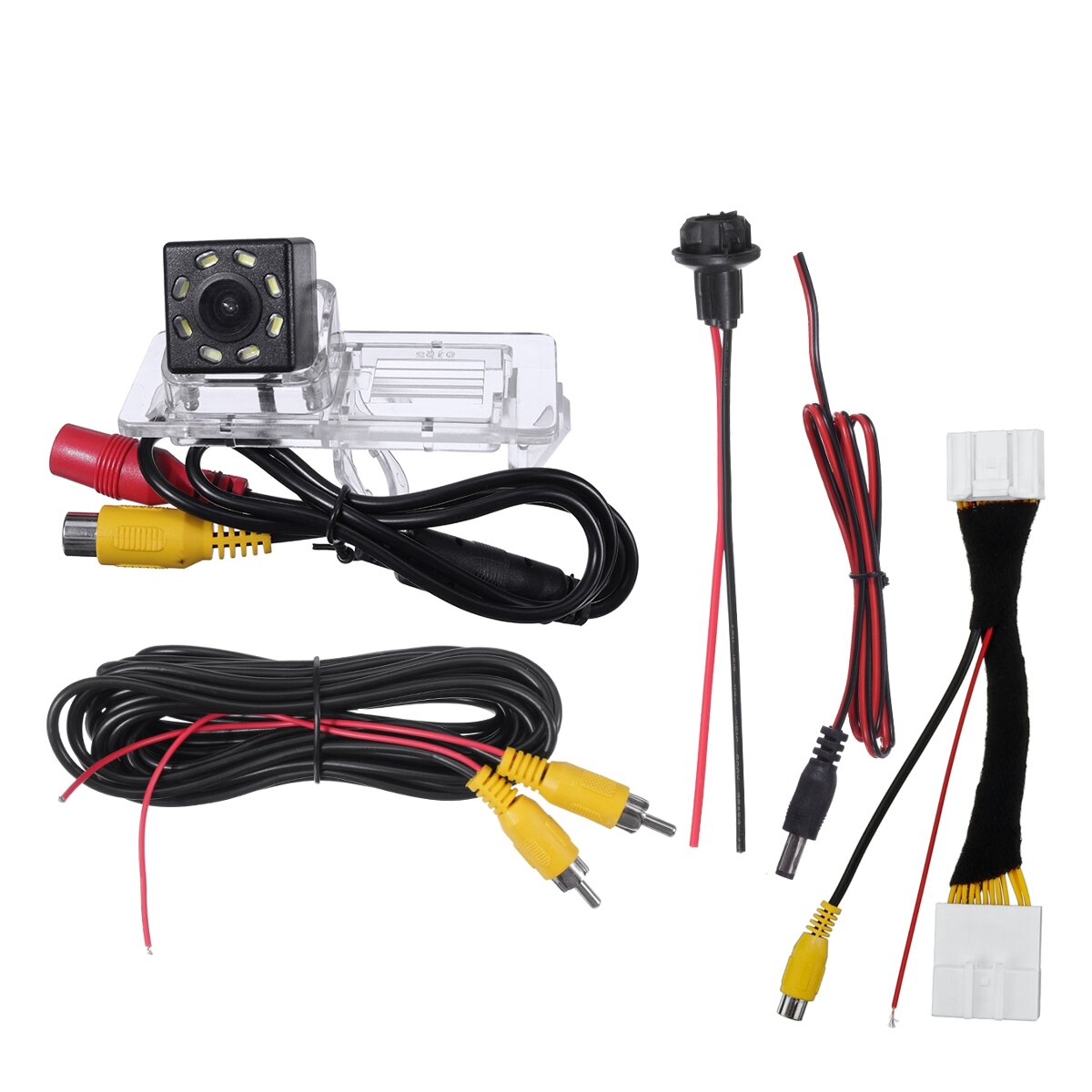 Car Parking Reverse Backup Rear View Camera with 24Pin Adapter Cable For Renault Clio 4 IV 2012~2019