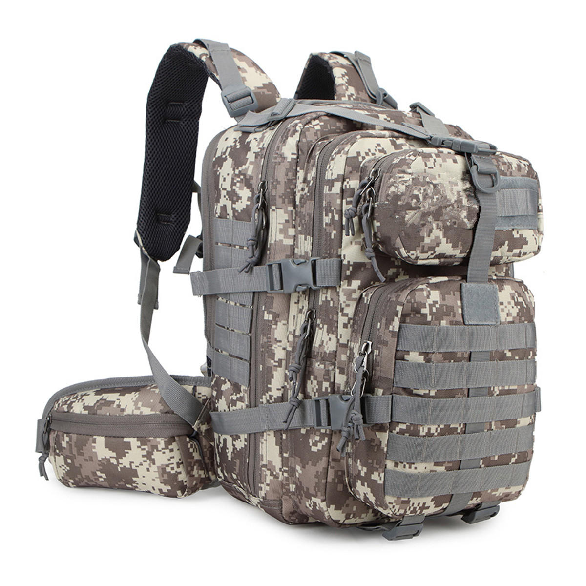 Details about   35L Military Tactical Climbing Camouflage Backpack Hiking Trekking Rucksack 