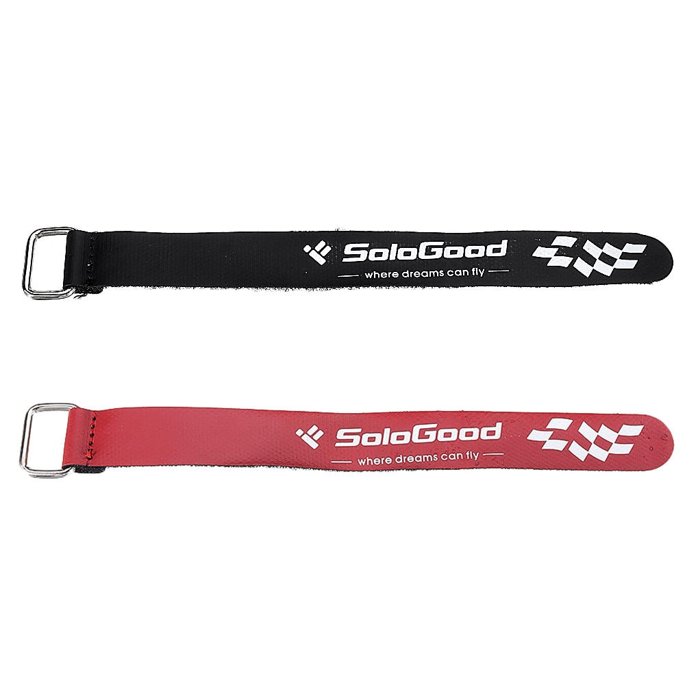 5PCS 20*200mm Sologood Battery Strap For RC Drone FPV Racing Multi Rotor