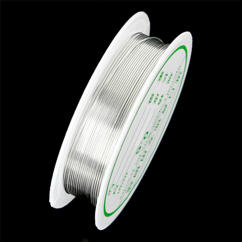 

2-1,0 мм ремесло Утолщение Провод серебро Медь Провод для браслета ожерелья ювелирных изделий DIY аксессуары