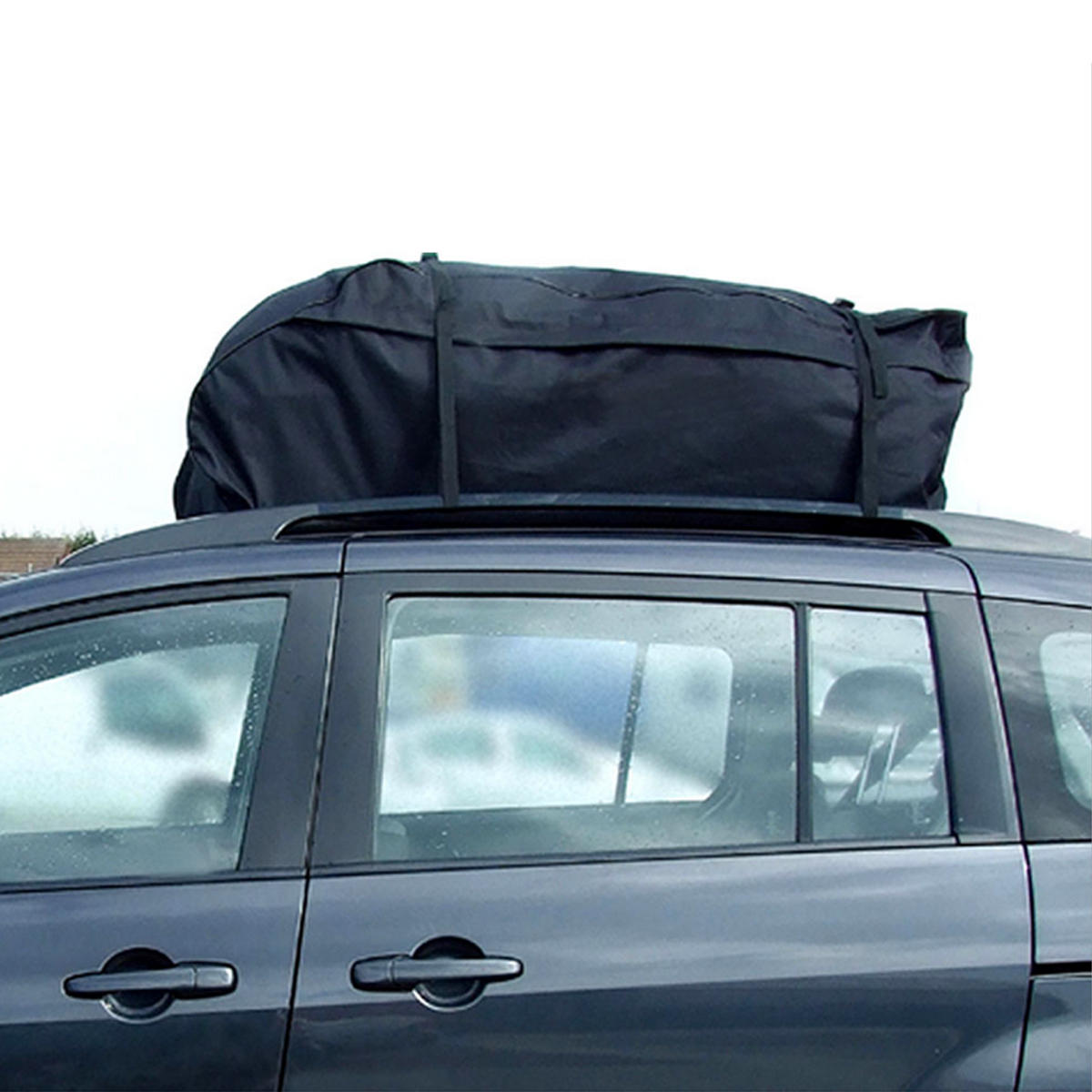 

580L 130x100x45cm Universal Waterproof Car Roof Cover Top Rack Bag Carrier Cargo 4WD Luggage Travel AU