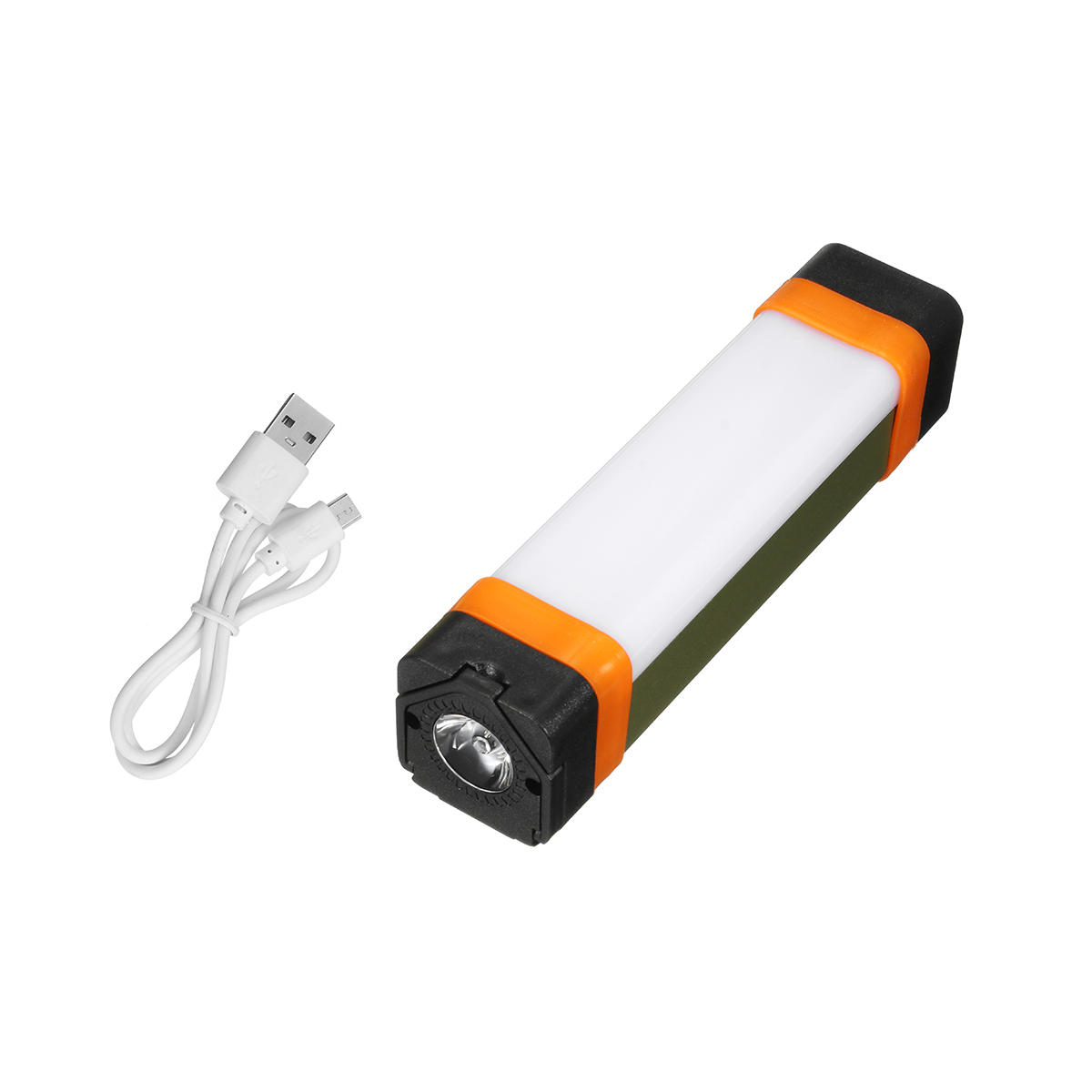 Multifunctionele campingverlichting USB Oplaadbare noodverlichting Powerbanklamp Werklamp met magneet en haak