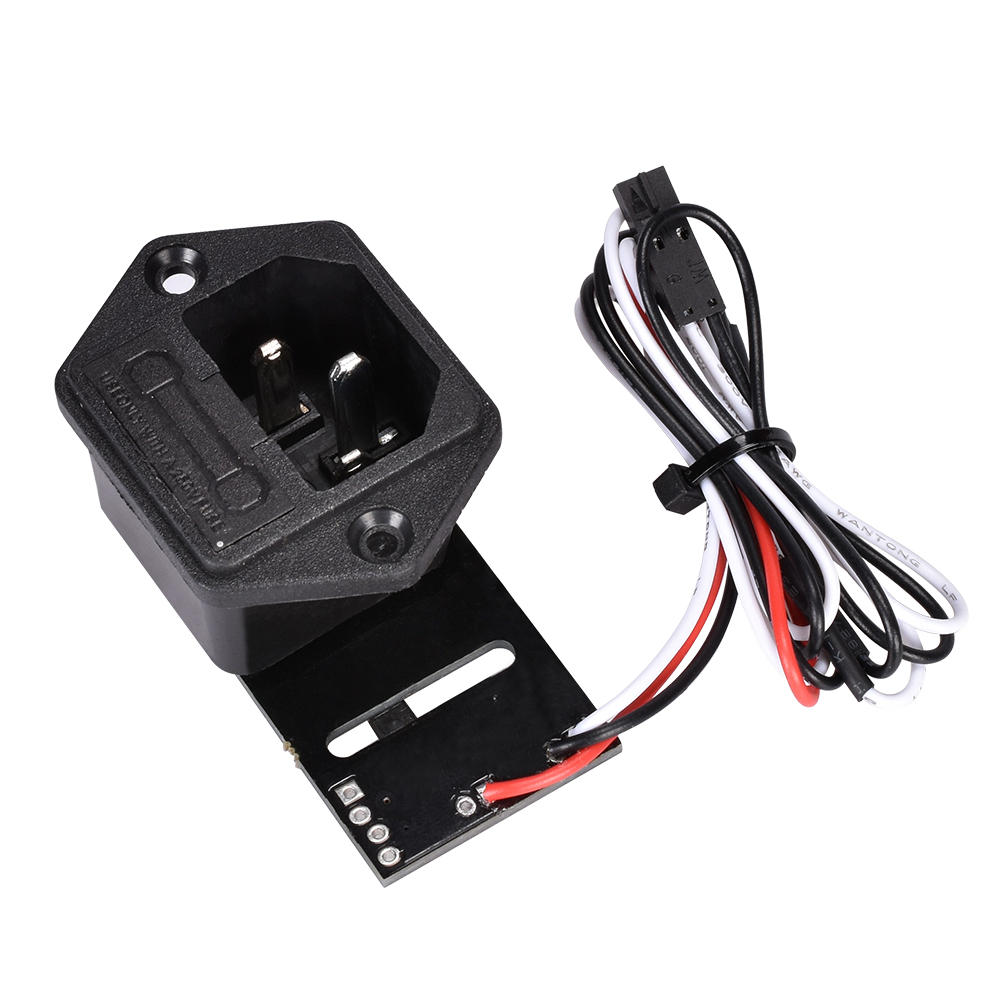 

BIGTREETECH® Power Panic V 0.4 High Voltage With 10A 250V Fuse Switch & Connected Cable For Parts i3 MK3 3D Printer
