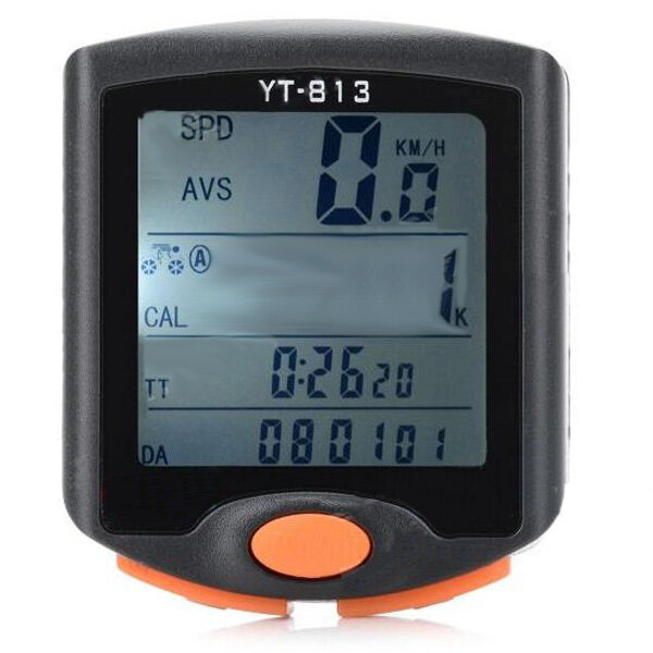 Bike Bicycle Waterproof Electronic Four Screen Display Speedometer