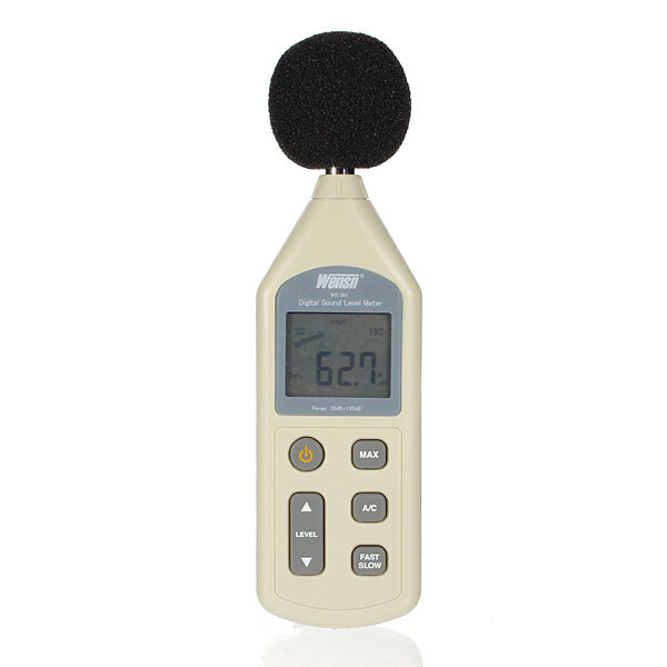 WS1361 Digitale Geluidsdruk Tester Geluidsniveau Decibel Meter