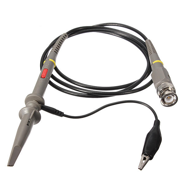 DANIU P6100 Oscilloscope 100MHz PKCATI BNC Clip Probes Clip Cable