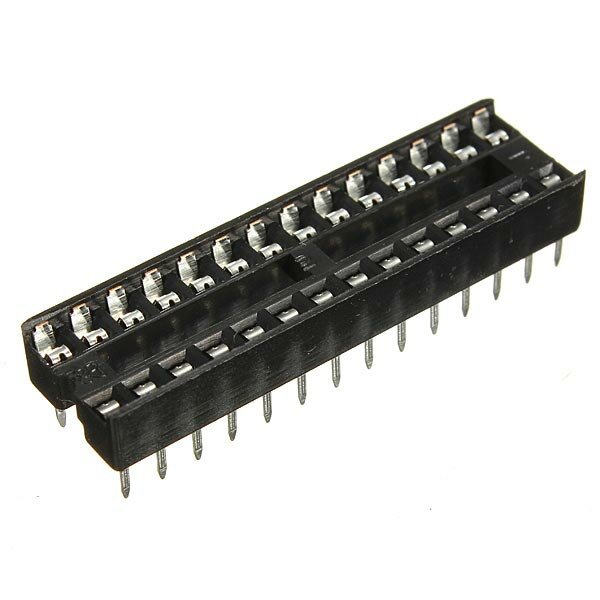 10pcs 28 Pins IC DIP 2.54mm Wide Ge?ntegreerde Circuit Sockets Adapter