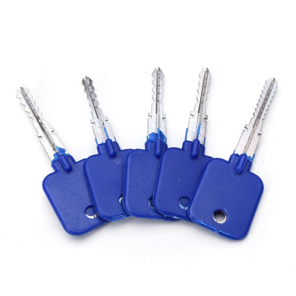 DANIU 5pcs Lock Reparatie Gereedschap Slotenmaker Proberen-Out Keys Set voor Cross Lock
