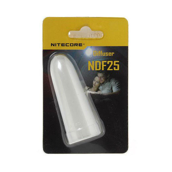 

Nitecore NDF25 LED Flashlight Diffuser 25.4mm For EA1/EA2/EC1 (Flashlight Accessories
