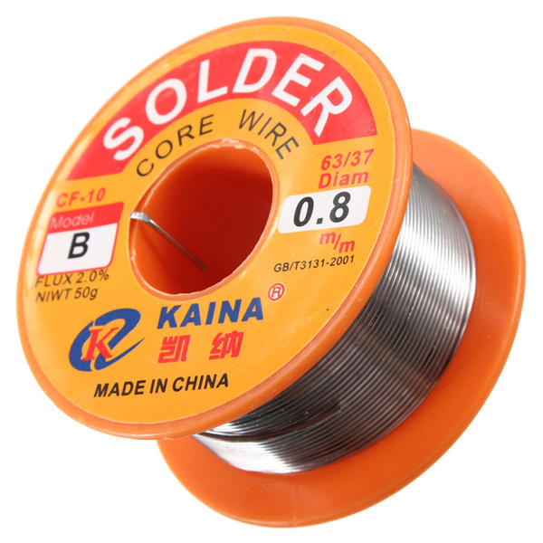 

63/37 0.8mm Tin Lead Rosin Core Flux Solder Soldering Welding Iron Wire Reel