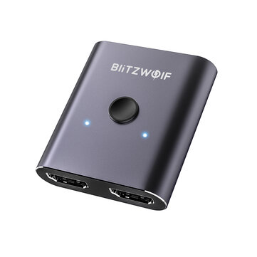 BlitzWolf BW HDC2 Bi Directional HDMI Switch 1 Input 2 Output or 2 Input 1 Output HDMI Splitter 1080P Video Display Dongle