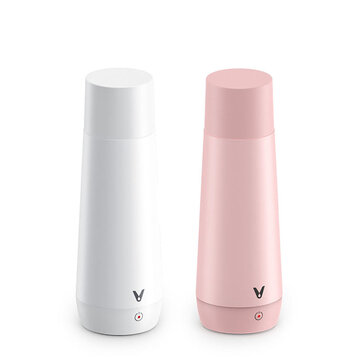 VIIOMI nincs 2 In 1 Electric Water Heating Bottle Travel Mug 300W Stainless Steel Insulation Travel Electric Water Bottle Heater Kettle