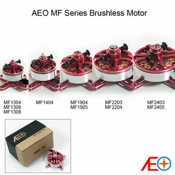 AEORC Brusheless RC Motor 1304 or 1306 or 1308 or 1404 or 1904 or 1905 or 2203 or 2204 or 2403 or 2405 for 3D Airplanes Multi rotor