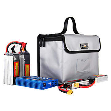 Multifunctional Explosion-proof Safety Storage Bag for RC Lipo Battery Charger 26x18x13cm