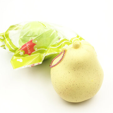 GiggleBread Squishy Pear 8.5cm Slow Rising Original Packaging Fruit Squishy Collection Gift Decor