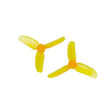 10 Pairs KINGKONG/LDARC 2840 2.8X4 CW CCW 3-blade Propeller 1.5mm Mounting Hole for RC FPV Racing Drone