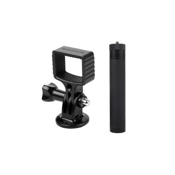 Sunnylife OSMO Pocket 1/4 Adatper Mount Gimbal with 14.8cm-66cm 6 Sections Extension Rod Stick For DJI Gopro Tripod Bycle Car Accessories