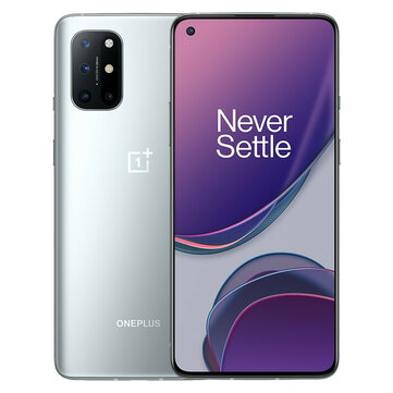 OnePlus 8T 5G Global Version KB2003 8GB 128GB Snapdragon 865 NFC Android 11 6.55 inch FHD+ HDR10+ 120Hz Fluid AMOLED Screen 48MP Quad Camera 65W Warp Charge Smartphone