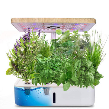 Hydroponics Growing System Indoor Herb, Indoor Herb Garden Kit With Grow Light