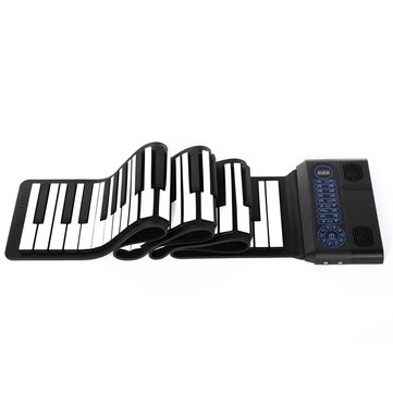14% OFF for iword S3088 88 Keys Professional Hand Roll Up Piano Built in Dual Speakers
