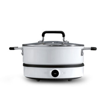 ZHIWU GJT02CM Non-stick Stockpot 4L Dishwasher Safe Aluminum Soup Pot For Induction Cooker