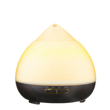300mL Aromatherapy Diffusers Ultrasonic Aroma Humidifier with 7 Colours LED