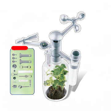 $4.99 for DIY Weather Station Wind Rainfall Temperature Observe