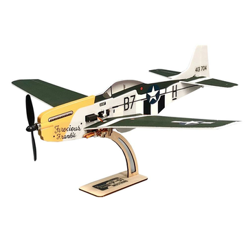 $15.99 for MinimumRC P-51 Mustang 4CH 360mm Wingspan RC Airplane Fixed Wing KIT/PNP