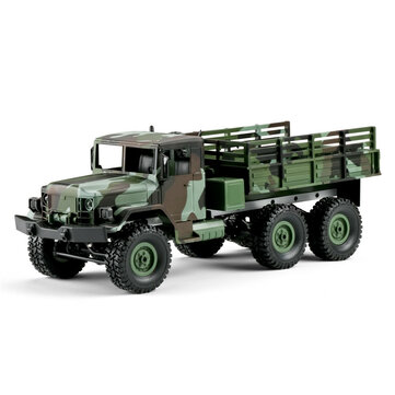 $29.99 for MN77 1/16 2.4G 4WD Rc Car with LED Light Camouflage Military Off-Road Truck RTR