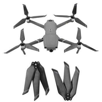 8743 Carbon Fiber 3-blade Propeller Props Foldable Noise Reduction for DJI Mavic 2 Pro/Zoom Drone