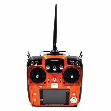 10% OFF for Radiolink AT10II 12CH RC Transmitter and Receiver R12DS 2.4GHz DSSS＆FHSS Spread Radio Remote Controller for RC Drone／Fixed Wing／Multicopters／Helicopter
