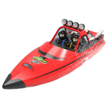 TY 725 2.4G 30km/h RC Boat Jet Speedboat Capsized Reset Waterproof LED Light Remote Control Ship High Speed Vehicles Models