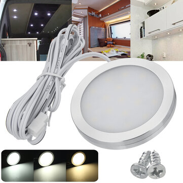 2V Interior LED Spot Light For Camper Van Caravan Motorhome T4 T5 Kitchen cabinets cupboard