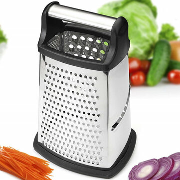 Mulit function Kitchen Vegetable Fruit Peeler Professional Vegetable Cutter Stainless Steel 4 Sided Grater Slicer Cheese Kitchen Gadgets Accessories