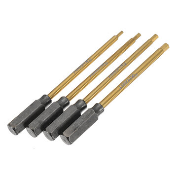 RJX 4pcs Metal HexagonaL-wrenches Screwdrivers Tools Kit 1.5/2.0/2.5/3.0mm for RC Model