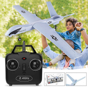 CGIIGI RC P-51D Wingspan 760mm Like Real Plane Park Take Off Remote Control Fixed Wing Aircraft Adult Children Remote Control Flying Glider Toy 