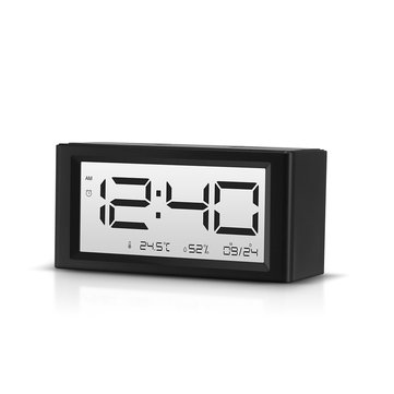 [2019 Third Digoo Carnival] Digoo DG-C4S Calendar Count-down Timer Snooze Function Alarm Indoor Temperature Humidity White Backlight Day Night Display Alarm Clock