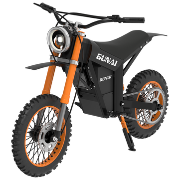 [EU Direct] GUNAI GN21 Electric Bike 48V 21AH Battery 1200W Motor 14inch/12inch Off-road Tires 60KM Max Mileage 150KG Max Load Electric Bicycle