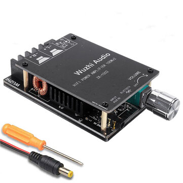 TPA3116 AUX+Bluetooth 2x100W HIFI High Power W/ Filter Digital Amplifier Board 
